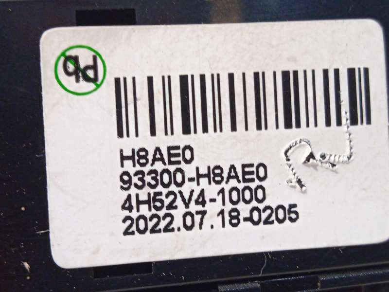 Recambio de mando multifuncion para kia rio (yb) 1.0 tgdi cat referencia OEM IAM 93300H8AE0WK  4H52V41000 - Rojo 4