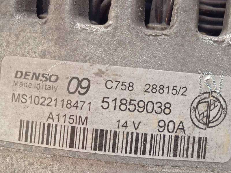 Recambio de alternador para fiat 500 1.2 referencia OEM IAM 51859038  MS1022118471 - Blanco 4
