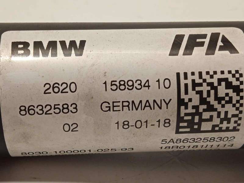 Recambio de transmision central delantera para bmw serie x3 (g01) m40i referencia OEM IAM 8632583 26208632583 - Azul 3