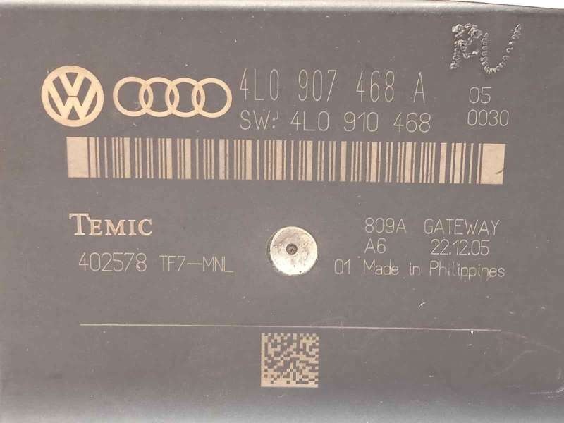 Recambio de modulo electronico para audi q7 (4l) 3.0 tdi referencia OEM IAM 4L0907468A - Negro 3