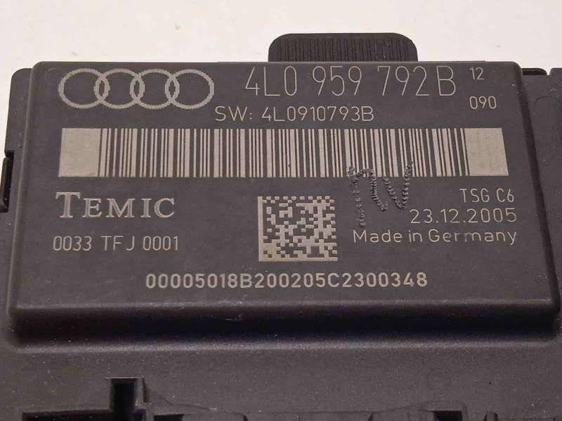 Recambio de modulo confort para audi q7 (4l) 3.0 tdi referencia OEM IAM 4L0959792B - Negro 3