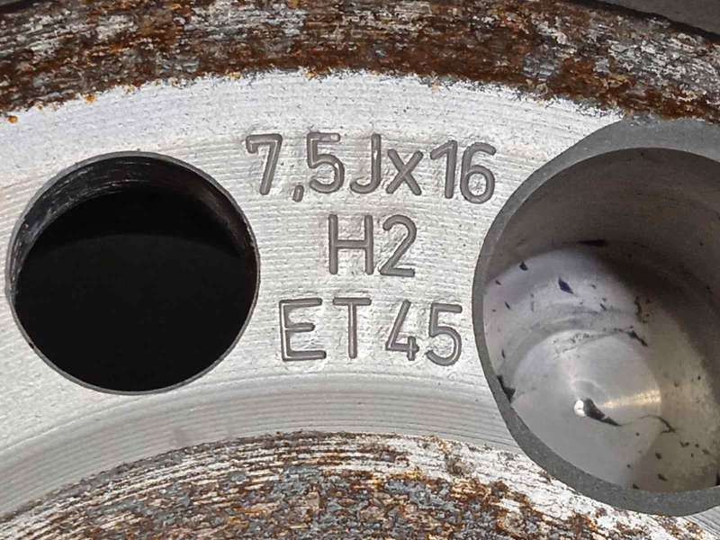 Recambio de llanta para audi a6 berlina (4f2) 3.0 tdi quattro (165kw) referencia OEM IAM 4F0601025AJ 4F0601025AJ8Z8 - Verde 7