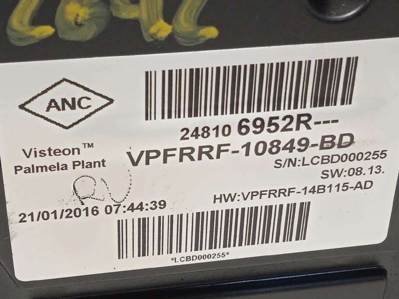 Recambio de cuadro instrumentos para renault clio iv 1.5 dci diesel fap referencia OEM IAM 248106952R - Blanco 6