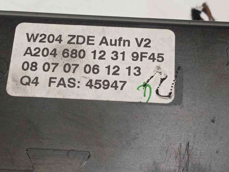 Recambio de pantalla multifuncion para mercedes-benz clase c (w204) berlina c 220 cdi (204.008) referencia OEM IAM A2048204297 A 7