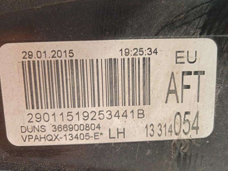 Recambio de piloto trasero izquierdo interior para opel astra j sports tourer 1.6 cdti dpf referencia OEM IAM 13314054 - Blanco 4