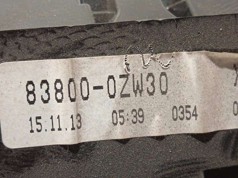 Recambio de cuadro instrumentos para toyota auris 1.8 16v (híbrido) referencia OEM IAM 838000ZW30 - Blanco 6