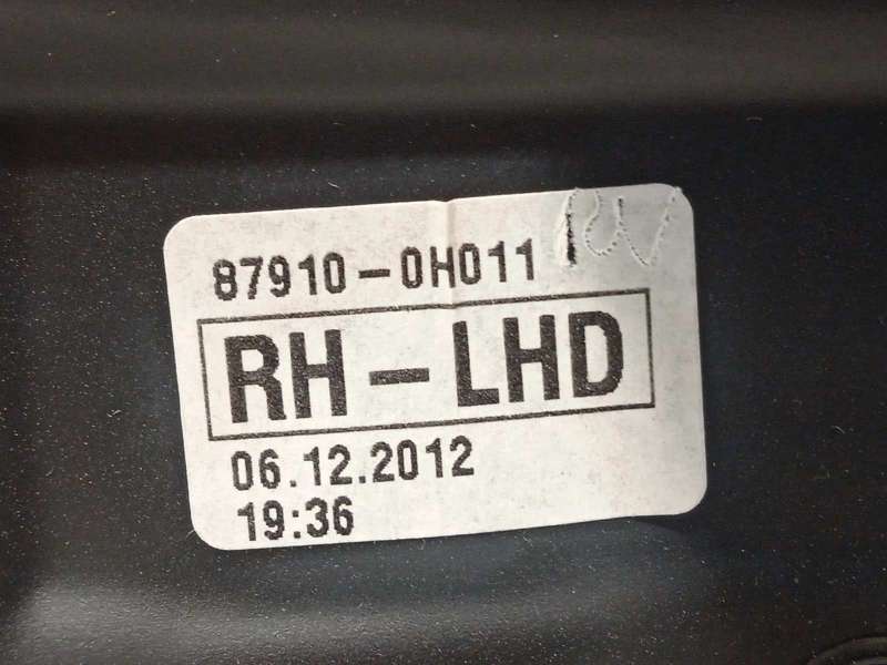 Recambio de retrovisor derecho para toyota aygo (kgb/wnb) 1.0 cat referencia OEM IAM 879100H011 - Blanco 6