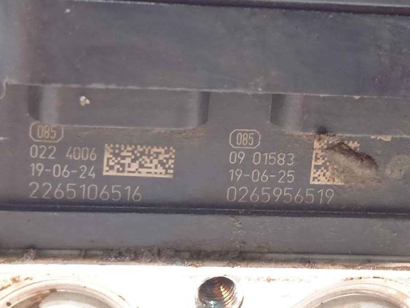 Recambio de abs para fiat panda (319) cross referencia OEM IAM 52059126 2265106516 269917 6