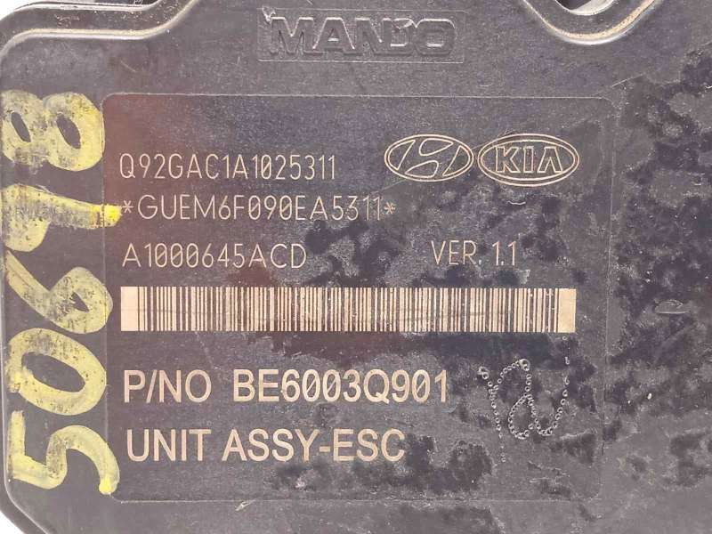 Recambio de abs para kia carens ( ) concept referencia OEM IAM 58910A4610 BE6003Q901 60BH6013Q901 5
