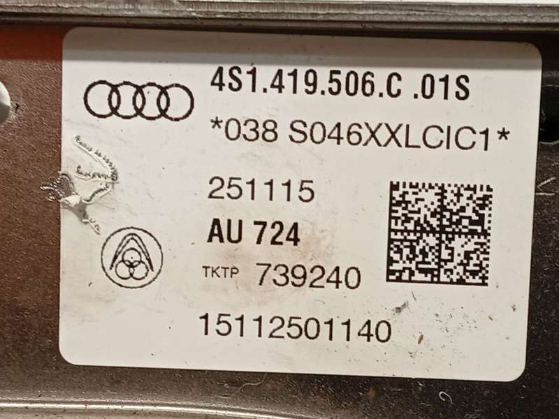 Recambio de columna direccion para audi r8 (4s3, 4sp) 5.2 fsi quattro referencia OEM IAM 4S1419506C 4H0927287E 9327020055 - Amarillo 6