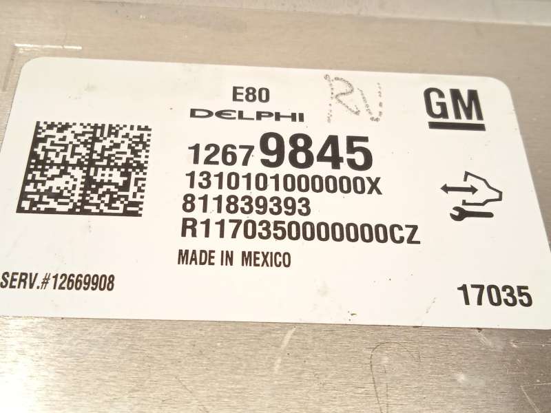 Recambio de centralita motor uce para opel astra k sports tourer (b16) 1.4 turbo (35) referencia OEM IAM 12679845  811839393 - Azul 5