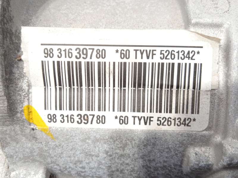Recambio de cremallera direccion para citroën c3 iii (sx) 1.2 puretech 82 referencia OEM IAM 9831639780 1673944580 - Blanco 6