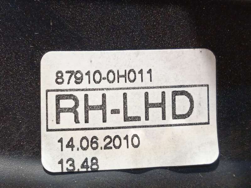 Recambio de retrovisor derecho para citroën c1 (pm_, pn_) 1.0 referencia OEM IAM 879100H011 8153YS - Plata 6