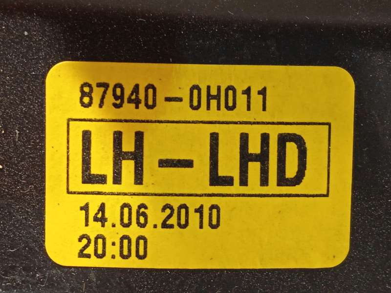 Recambio de retrovisor izquierdo para citroën c1 (pm_, pn_) 1.0 referencia OEM IAM 879400H011 8153YW - Plata 5