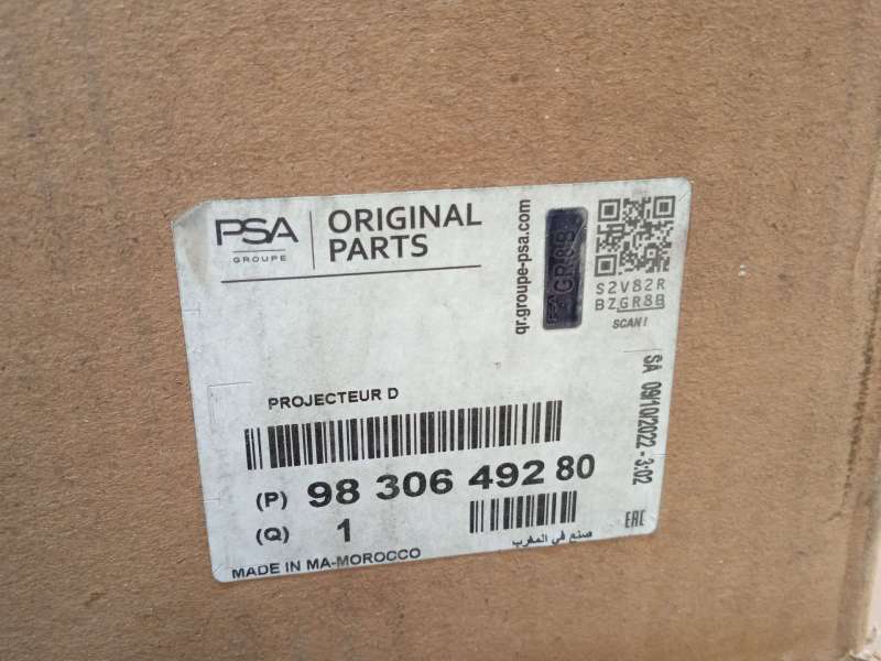 Recambio de faro derecho para citroën c4 iii 1.2 referencia OEM IAM 9830649280  73374698 7