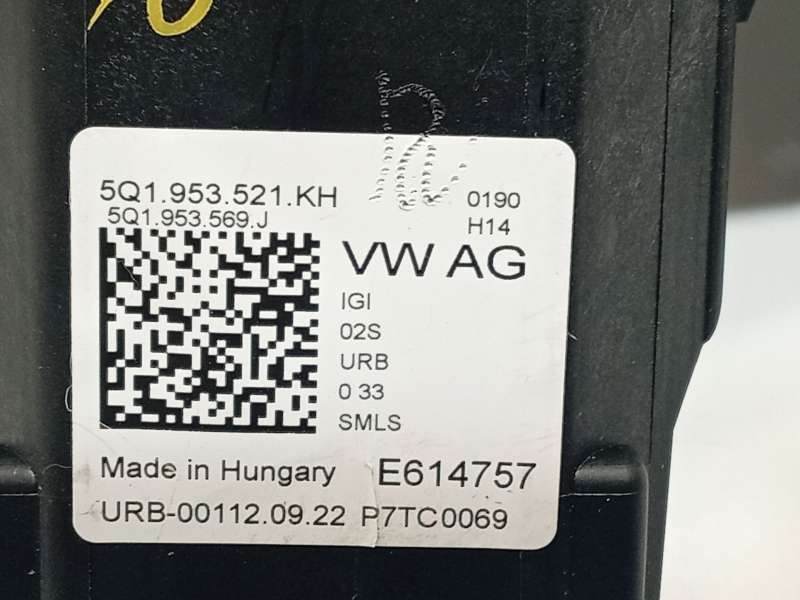 Recambio de mando intermitentes para skoda karoq (nu7, nd7) 1.5 tsi referencia OEM IAM 5Q1953521KH 5Q1953569J 9