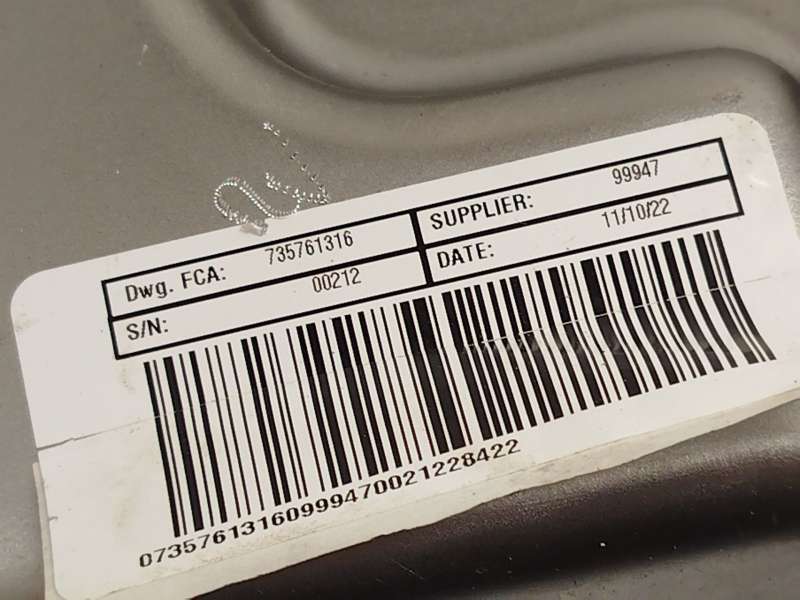 Recambio de columna direccion para fiat 500 (312_) 1.0 mild hybrid (312.ayd1b) referencia OEM IAM 735761316 - Blanco 5