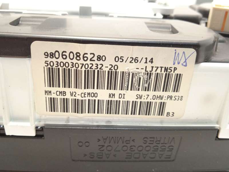 Recambio de cuadro instrumentos para peugeot 508 sw i (8e_) 2.0 hdi referencia OEM IAM 9806086280 9805975780 9807158780 - Negro 7