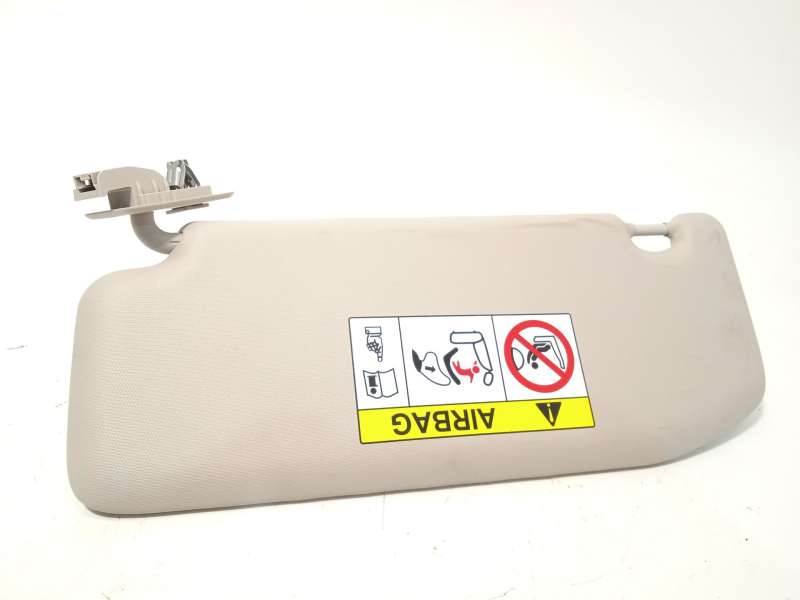 Recambio de parasol derecho para citroën c3 iii (sx) 1.2 puretech 82 referencia OEM IAM 98100807BJ - Blanco 2