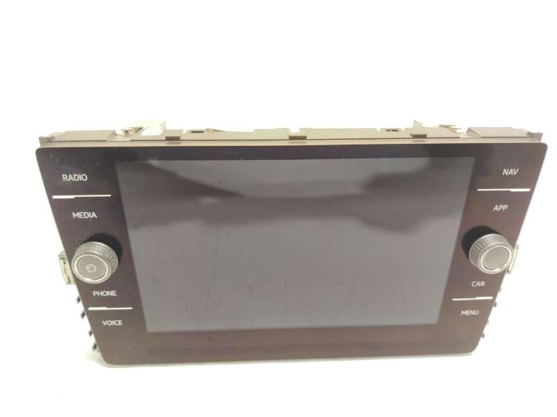 Recambio de pantalla multifuncion para volkswagen touran (5t1) 2.0 tdi referencia OEM IAM 5G6919605B - Azul 3