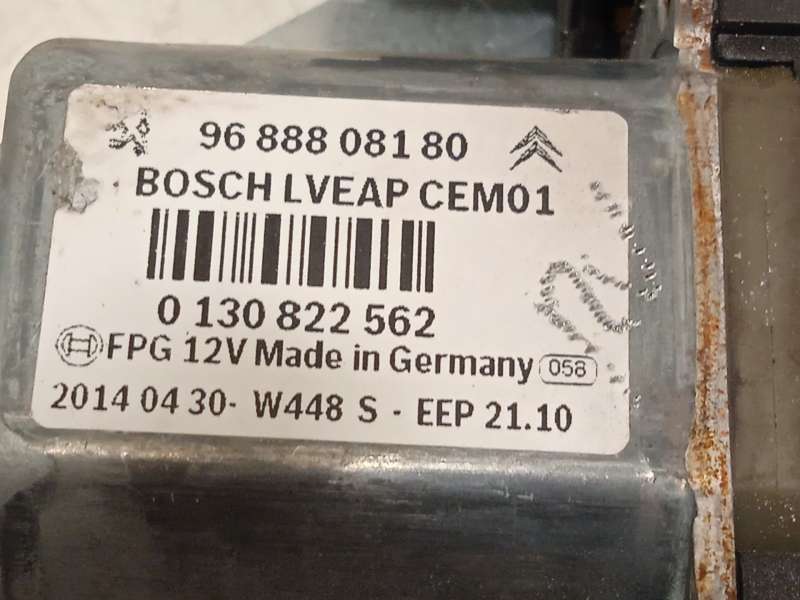 Recambio de elevalunas delantero derecho para peugeot 508 sw i (8e_) 2.0 hdi referencia OEM IAM 60816900 9688808180 - Negro 5