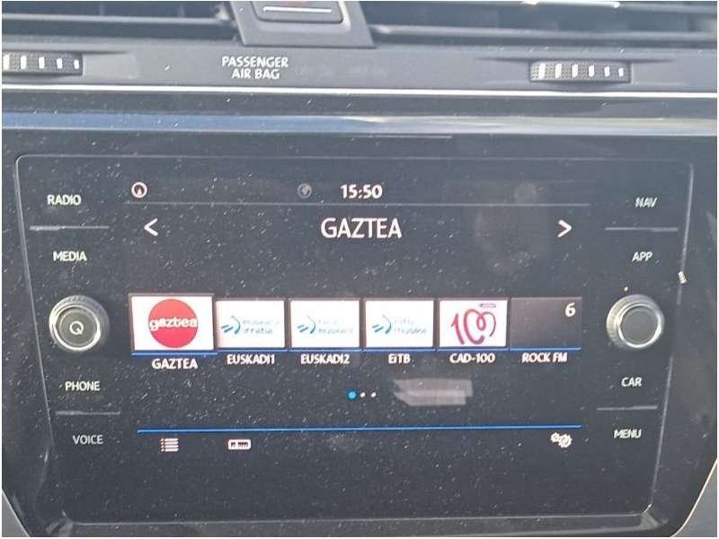 Recambio de pantalla multifuncion para volkswagen touran (5t1) 2.0 tdi referencia OEM IAM 5G6919605B - Azul 7