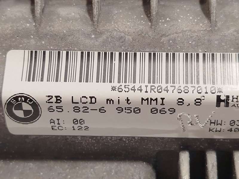 Recambio de pantalla multifuncion para bmw 7 (e65, e66, e67) 740 d referencia OEM IAM 65826950069 - Gris 5
