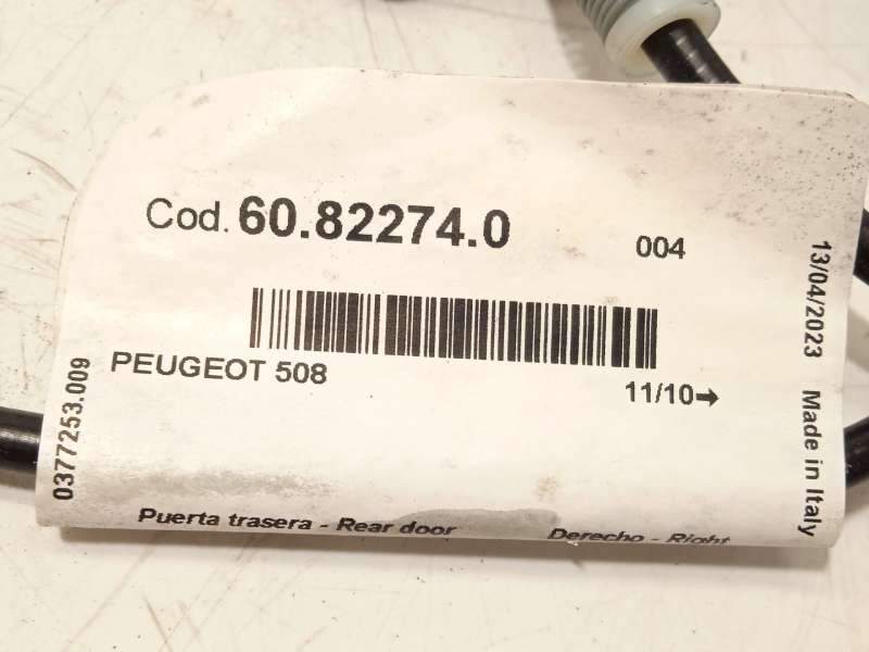 Recambio de elevalunas trasero derecho para peugeot 508 sw i (8e_) 2.0 hdi referencia OEM IAM 60822740 - Negro 4