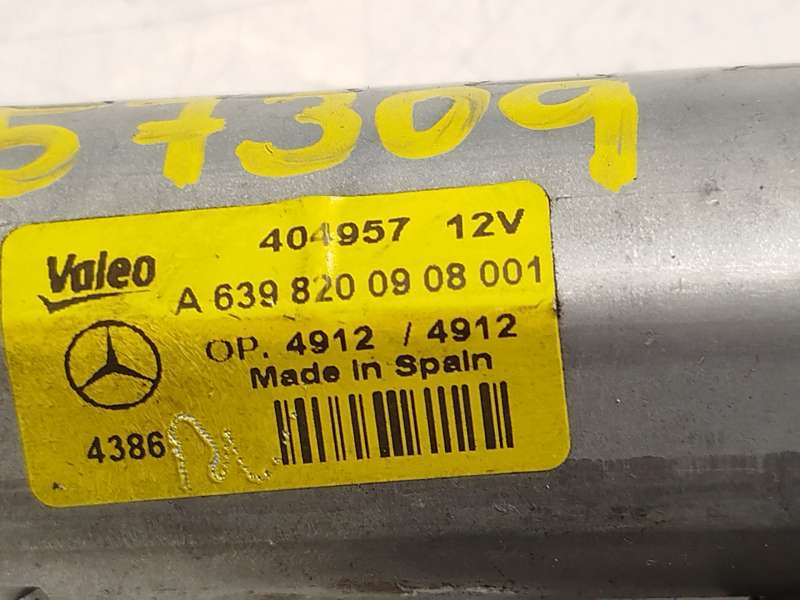 Recambio de motor limpia trasero para mercedes-benz vito / mixto furgoneta (w639) 111 cdi (639.601, 639.603, 639.605) referencia - Antracita 5