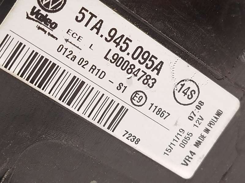 Recambio de piloto trasero izquierdo para volkswagen touran (5t1) 2.0 tdi referencia OEM IAM 5TA945095A  L90084783 - Azul 4