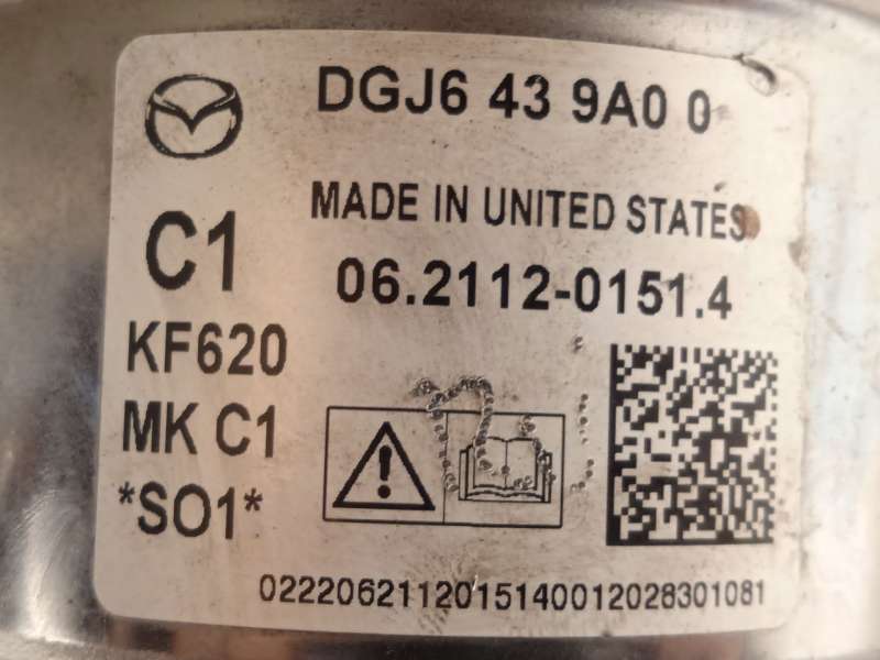 Recambio de abs para mazda cx-30 (dm, dt, ed) skyactiv-g m hybrid referencia OEM IAM DGJ6439A00 06210922203 06211201514 - Rojo 7