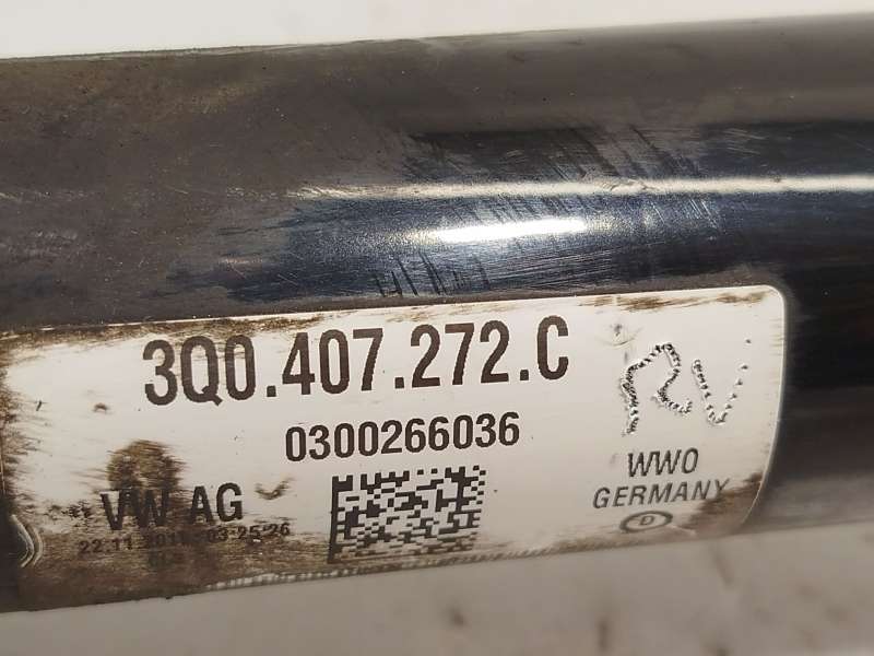 Recambio de transmision delantera derecha para volkswagen touran (5t1) 2.0 tdi referencia OEM IAM 3Q0407272C - Azul 4