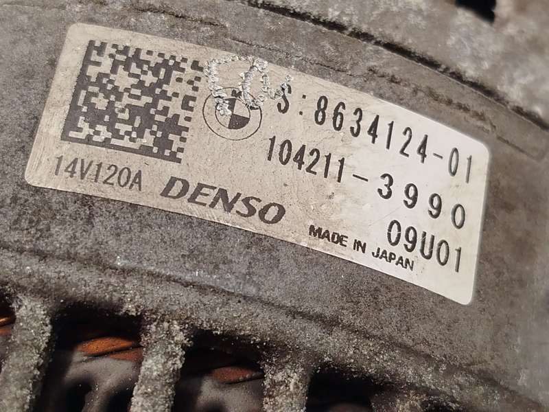 Recambio de alternador para mini mini (f55) one d referencia OEM IAM 8634124 12318634124 1042113990 - Gris 5
