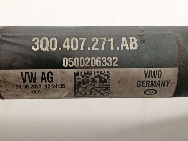 Recambio de transmision delantera izquierda para skoda karoq (nu7, nd7) 1.5 tsi referencia OEM IAM 3Q0407271AB 4
