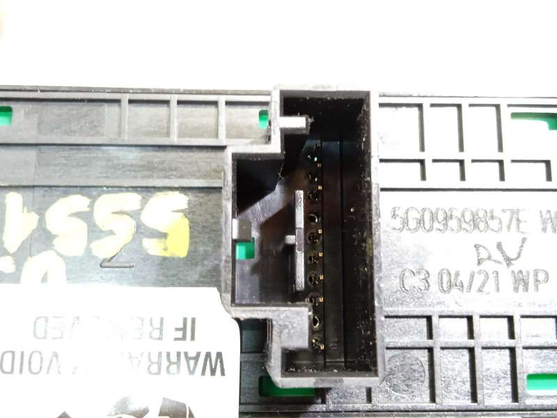 Recambio de mando elevalunas delantero izquierdo para seat ateca (kh7, khp) 2.0 tdi referencia OEM IAM 5G0959857EWZU 5
