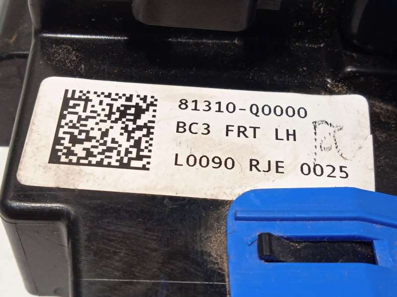 Recambio de cerradura puerta delantera izquierda para hyundai i20 iii (bc3, bi3) 1.2 referencia OEM IAM 81310Q0000 - Azul 4