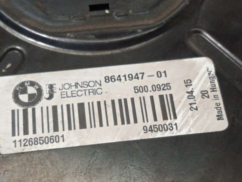 Recambio de electroventilador para bmw serie 3 touring (f31) 335d xdrive referencia OEM IAM 17428641965  8641947 - Gris 4