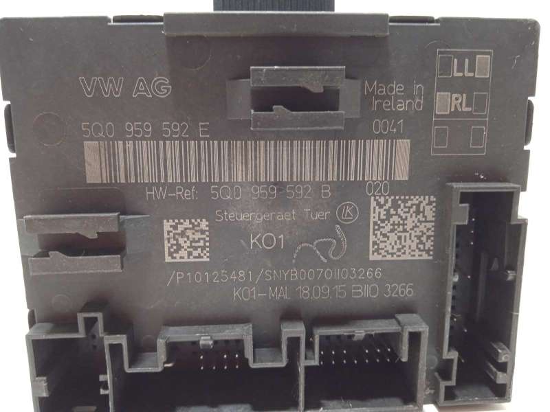 Recambio de centralita confort para volkswagen golf vii lim. advance bluemotion tech. referencia OEM IAM 5Q0959592E - Gris 3