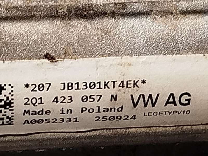 Recambio de cremallera direccion para seat ibiza v (kj1, kjg) 1.0 tsi referencia OEM IAM 2Q1423057N 2Q1423061D - Blanco 4