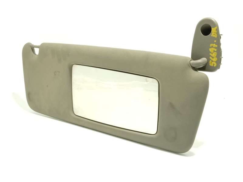 Recambio de parasol derecho para renault master iii caja/chasis (ev, hv, uv) 2.3 dci 125 fwd (ev0c, ev0d, ev0j, hv0c, hv0d, hv0h - Blanco