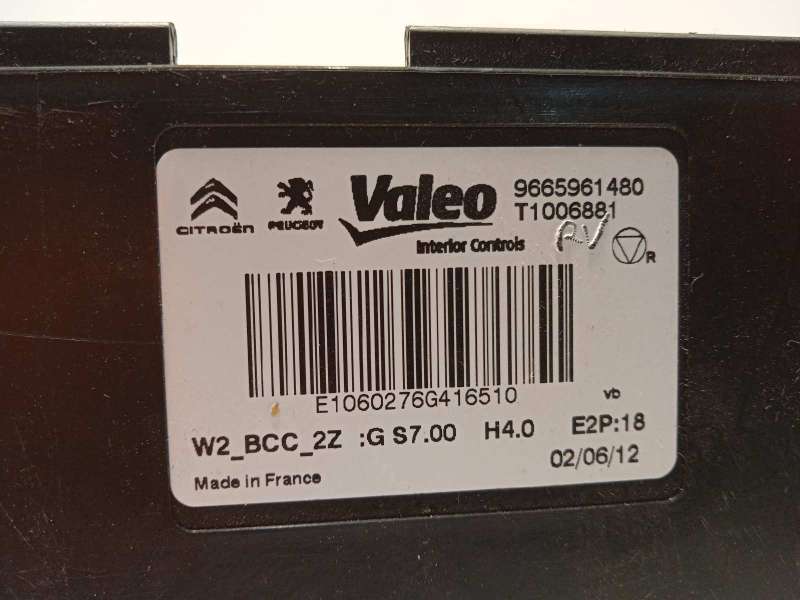 Recambio de modulo electronico para peugeot 508 allure hybrid4 referencia OEM IAM 9665961480  T1006881 - Negro 4