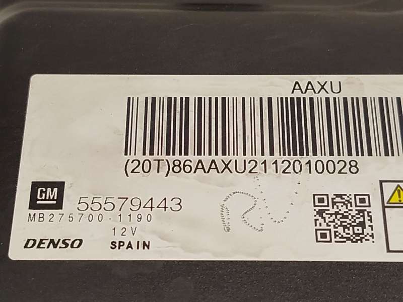 Recambio de centralita motor uce para opel astra j (p10) 1.7 cdti (68) referencia OEM IAM 55579443  2757001190 - Blanco 4