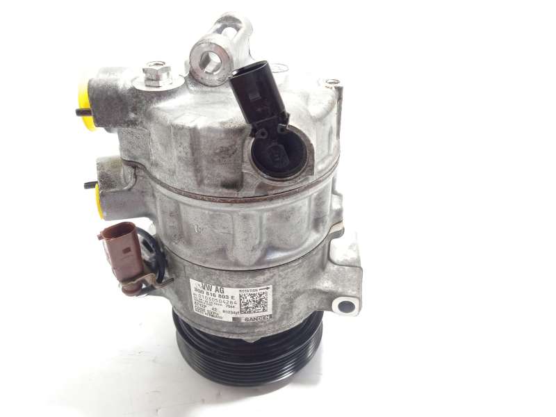 Recambio de compresor aire acondicionado para volkswagen polo 1.0 tsi referencia OEM IAM 3Q0816803E  8712P - Azul 3