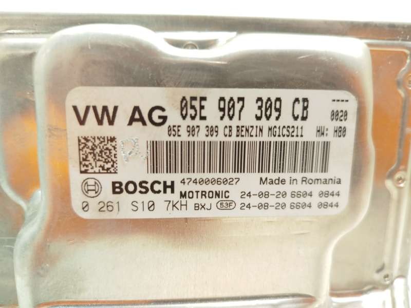 Recambio de centralita motor uce para volkswagen taigo (cs1) 1.5 tsi referencia OEM IAM 05E907309CB  0261S107KH - Blanco 4