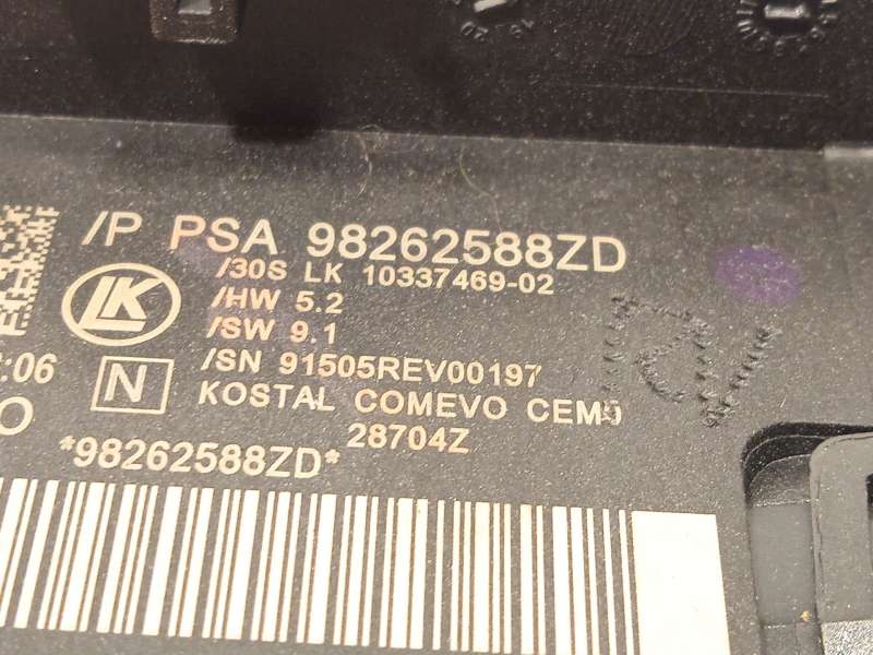 Recambio de mando intermitentes para peugeot 3008 ii suv (mc_, mr_, mj_, m4_) 1.2 thp/ puretech 130 (mrhnsm, mrhnsu, mrhnsj, mrh 6