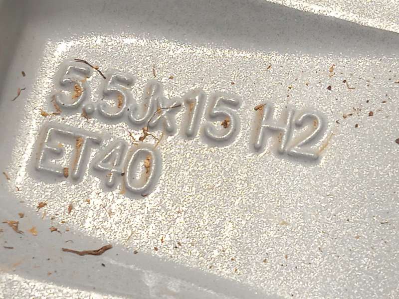 Recambio de llanta para seat ibiza v (kj1, kjg) 1.0 tsi referencia OEM IAM 6F0601025G 6F0601025G8Z8 - Blanco 7