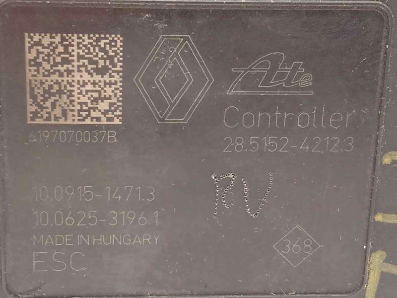 Recambio de abs para dacia lodgy stepway referencia OEM IAM 476600078R 28515242123 10022006554 5