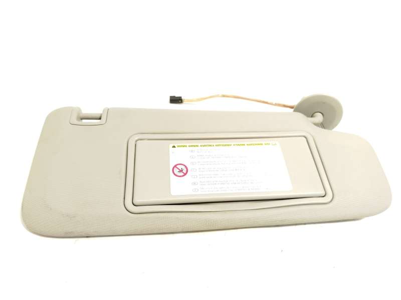 Recambio de parasol derecho para opel astra j (p10) 1.7 cdti (68) referencia OEM IAM 13370805 - Blanco 2