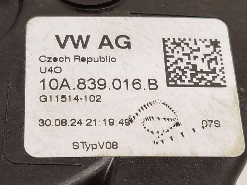 Recambio de cerradura puerta trasera derecha para volkswagen taigo (cs1) 1.5 tsi referencia OEM IAM 10A839016B - Blanco 3