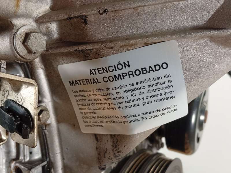 Recambio de motor completo para dacia sandero ii (b8_) 1.0 sce 75 (b8jc, b8jd) referencia OEM IAM B4D411 - Azul 10